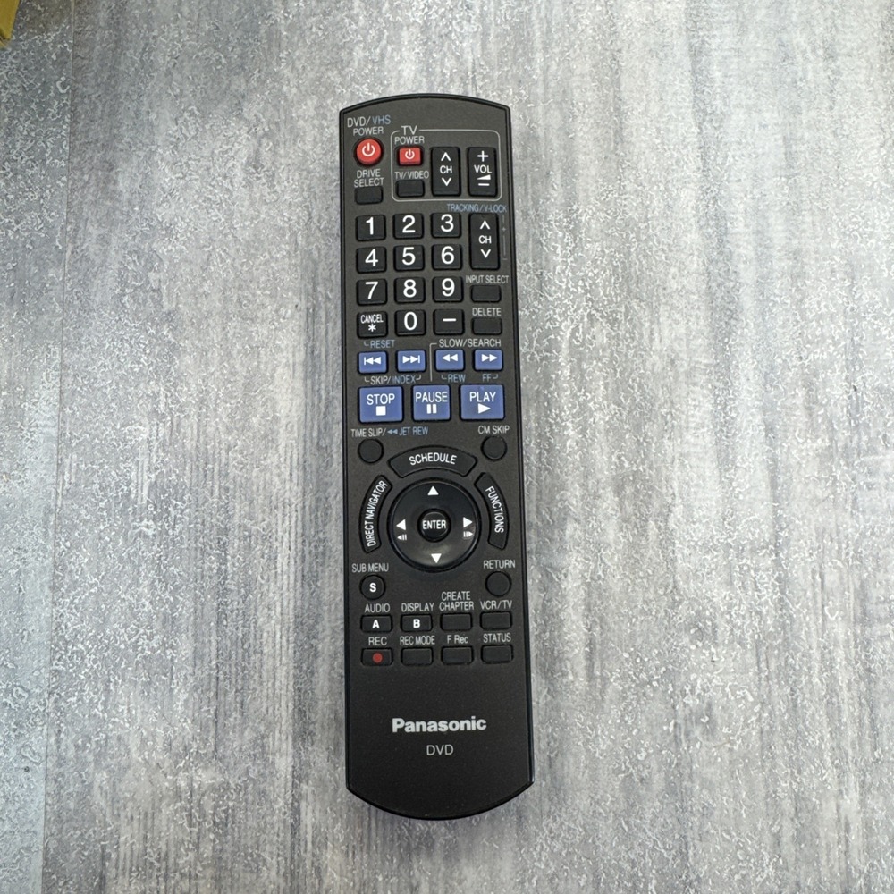 OEM Panasonic DMR-EZ475V DMR-EZ47V DVD Recorder Player Remote Control EUR7659T80